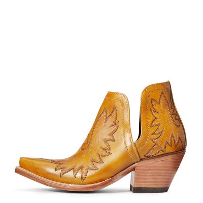 Ariat Dixon - Western Laarzen Mosterdgeel Dames - 26784-943